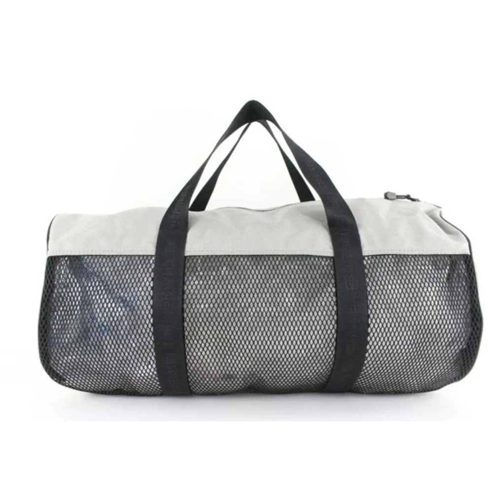 Chanel XL Mesh CC Logo Duffle Bag Boston Travel Gym 39ck824s